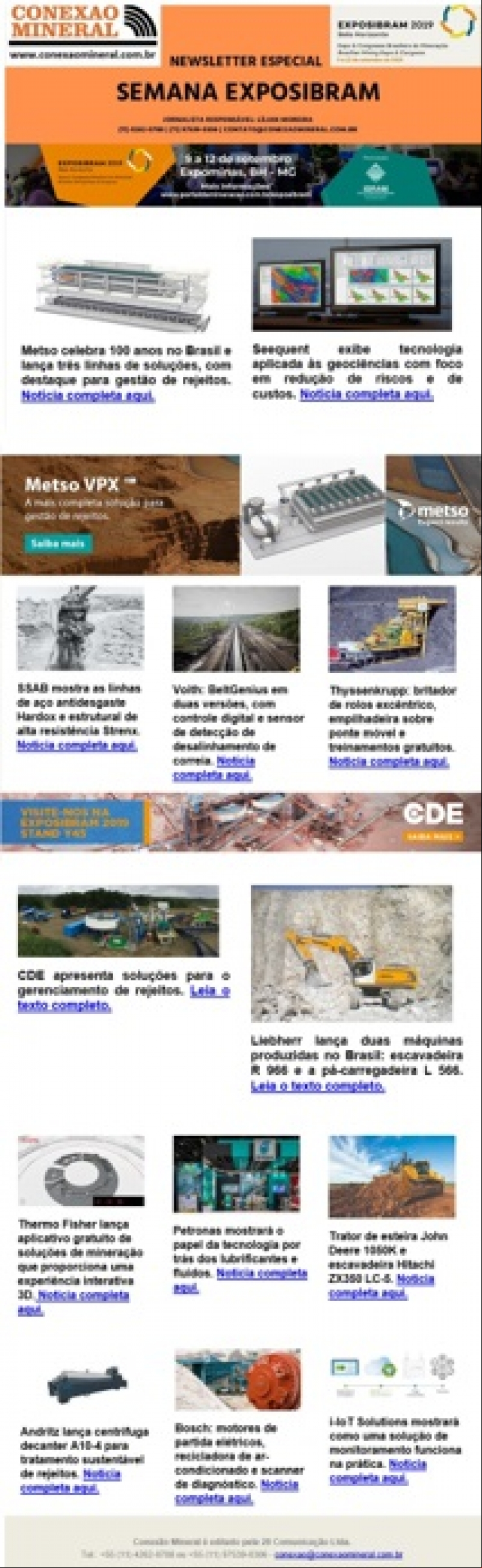 Newsletter Exposibram 2019 - N.1 - 06-06-2019