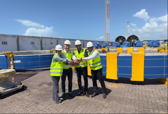 Forno calcinador para o Projeto Irecê da Galvani chega ao Brasil